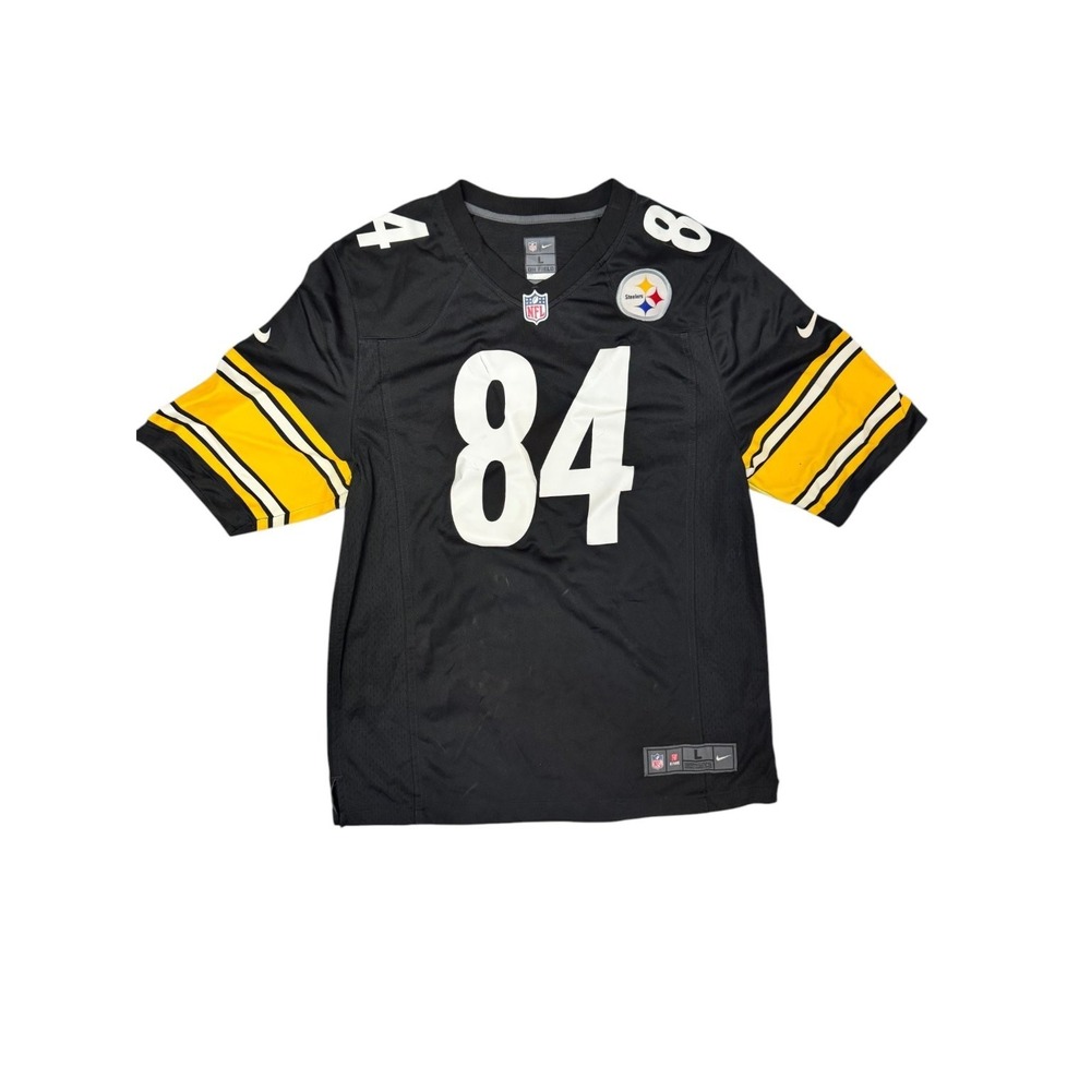 Pittsburgh Steelers Football Jersey Antonio Brown #84 Nike Size L